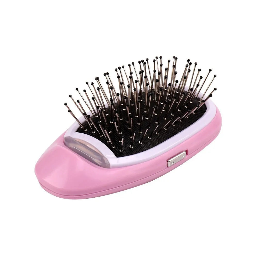ZenGlow™ Ionic Relaxation Hairbrush — Anti-Static Scalp Massage & Gentle Detangling