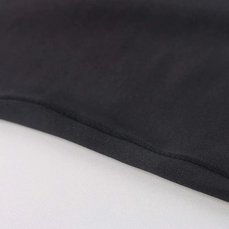 Y2K High-Waist Glitter Skinny Pants