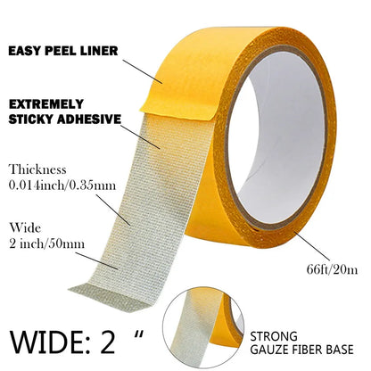 PowerGrip Fixation Tape – Heavy-Duty Multipurpose Adhesive Tape