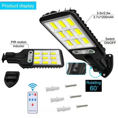 Solar Outdoor Wall Light – Waterproof LED Garden Lamp for Yard, Patio & Pathway Lighting