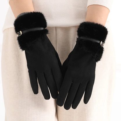 Women’s Winter Touchscreen Fleece Gloves