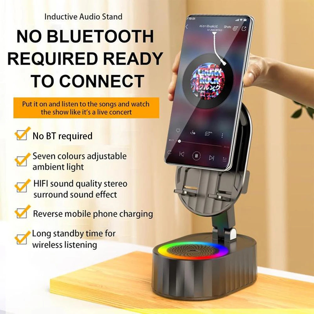 SoundDock Pro™ 5-in-1 Bluetooth Speaker with Phone Stand, Power Bank & Ambient Light