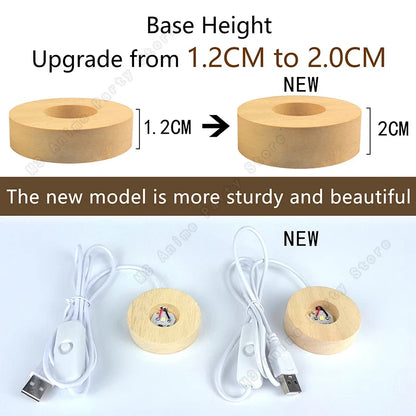 CosmoGlow™ 3D Crystal Ball Night Light — LED Galaxy Lamp for Kids & Bedroom Décor