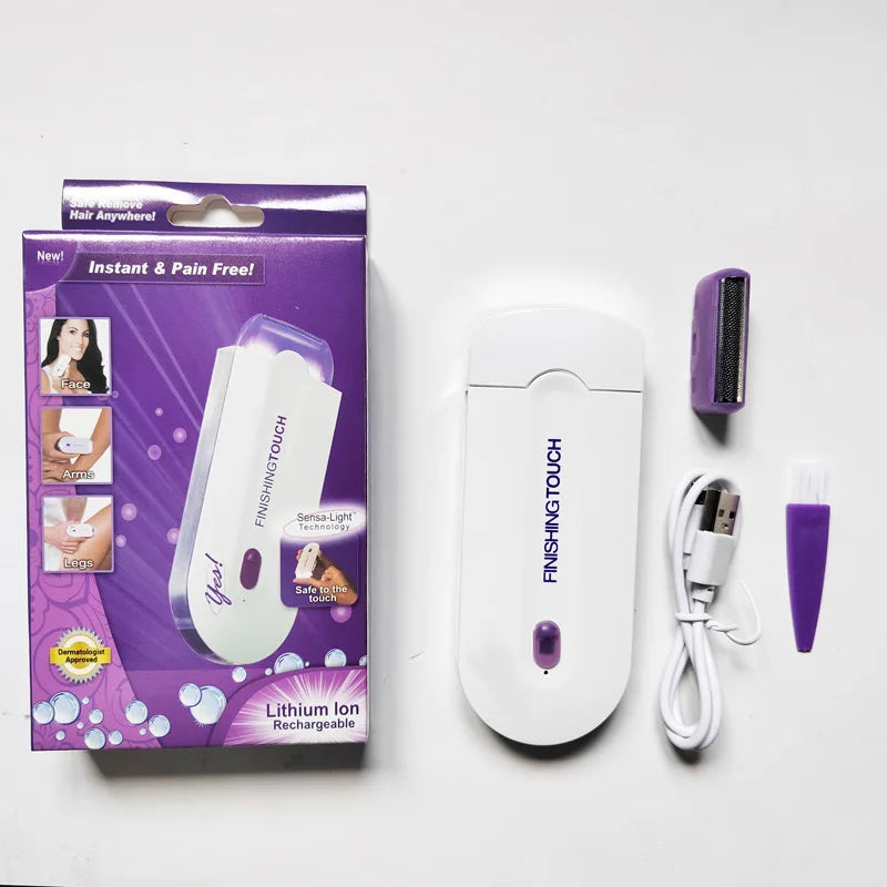 SmoothCare Body Trimmer – Wet & Dry Grooming Shaver with Replaceable Heads (USB Rechargeable)