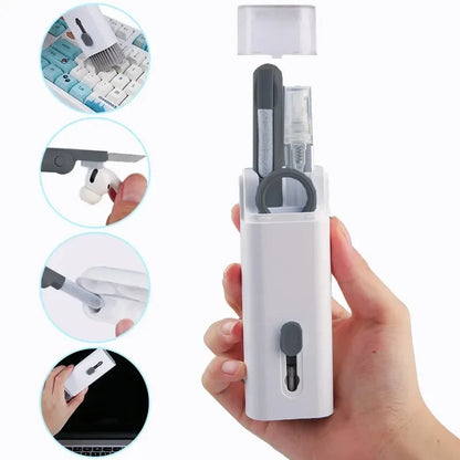 7 in 1 Computer Keyboard Cleaner Brush Kit Earphone Cleaning Pen For Headset Keyboard Cleaning Tools Cleaner Keycap Puller Kit
