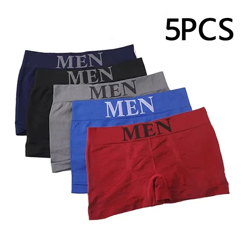 FlexCore™ Men’s Boxer Briefs 5-Pack – Breathable Ultra Comfort Stretch Underwear