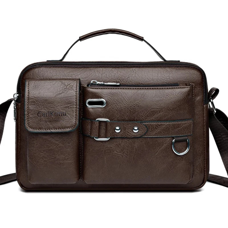 Vittoria ProCarry™ Waterproof Laptop Messenger Bag – Large Capacity Work & Travel Briefcase