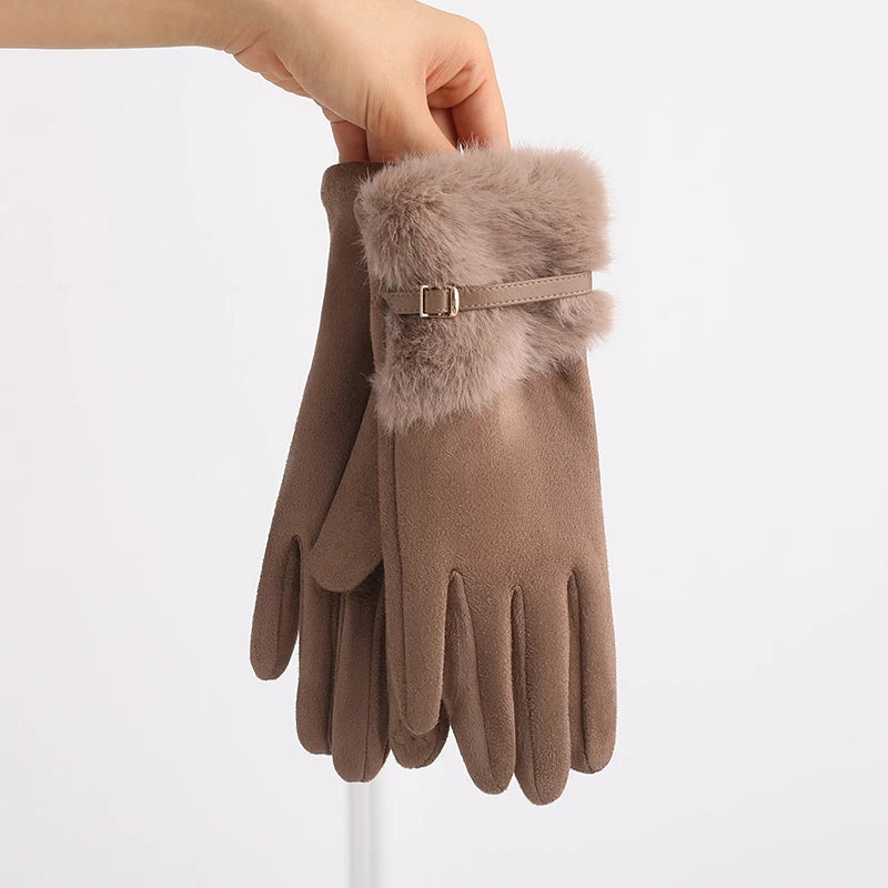 Women’s Winter Touchscreen Fleece Gloves