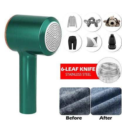 USB Rechargeable Lint Remover, Electric Hair Ball Trimmer for Clothes and Sweaters