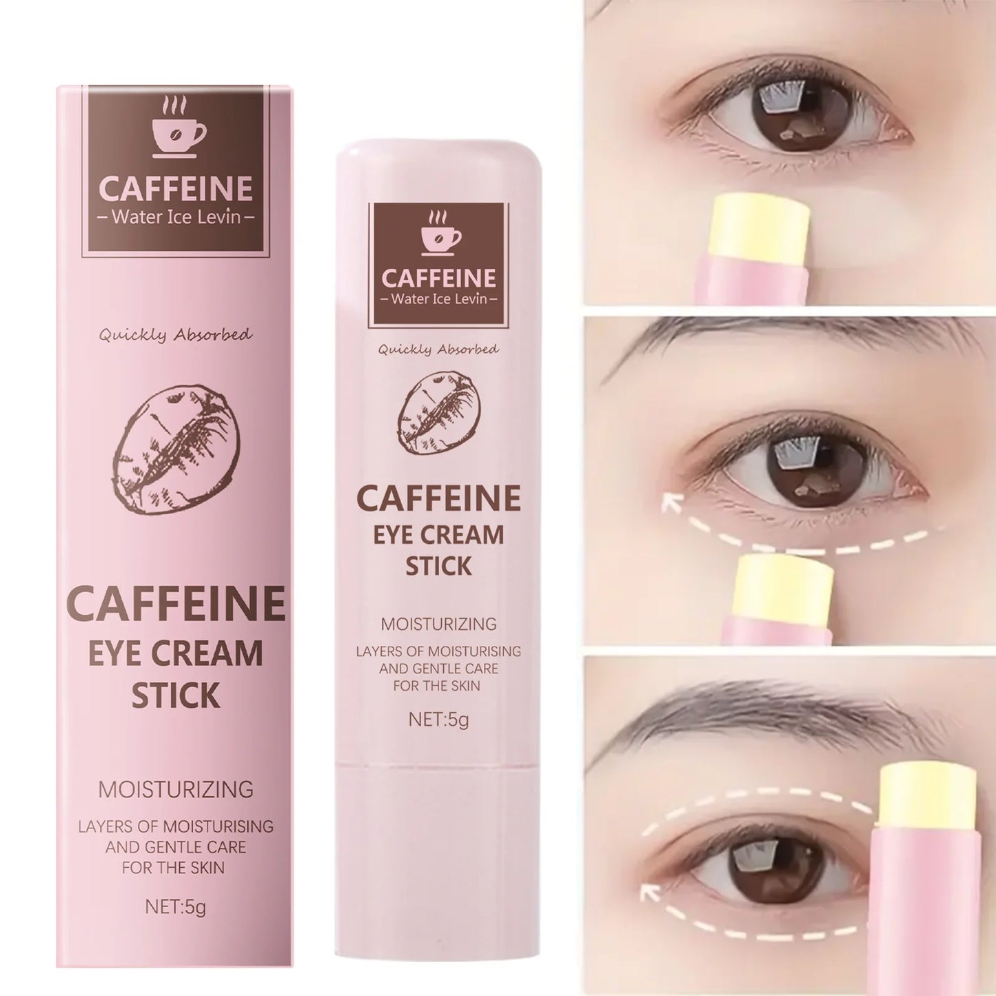 Caffeine Glow Stick – Brightening Eye Balm for Dark Circles, Puffiness & Fine Lines