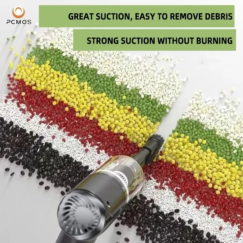 High-Power Cordless Vacuum for Home & Car Cleaning