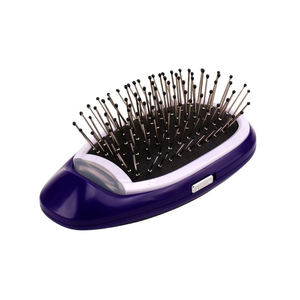 ZenGlow™ Ionic Relaxation Hairbrush — Anti-Static Scalp Massage & Gentle Detangling