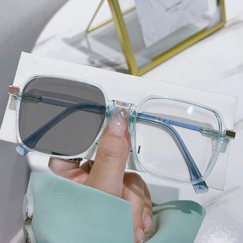 LumiShield™ Photochromic Anti-Radiation Glasses – Blue Light & UV Protection Metal Frame