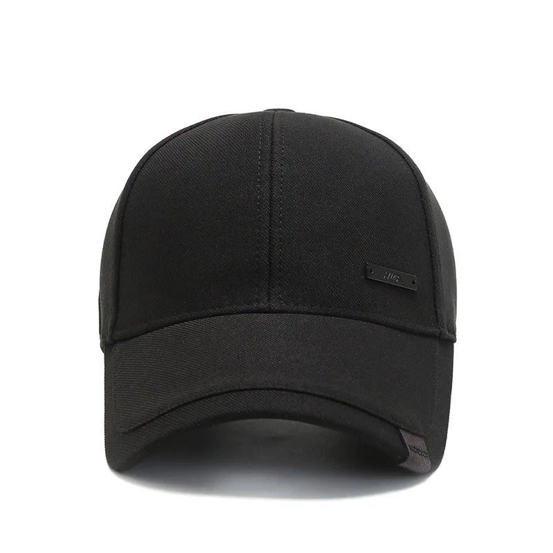Unisex Hua Label Baseball Caps Hip Hop Cap Spring and Autumn Outdoor Adjustable Casual Hats Sunscreen Hat