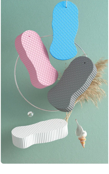 Exfoliating Bath Sponge Scrubber – Deep Cleansing Dead Skin Remover for Smooth & Healthy Skin