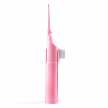 Portable High Pressure Oral Irrigator — Manual Water Dental Flosser for Teeth Cleaning
