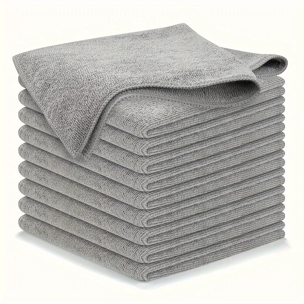 Microfiber Kitchen Towels Set – Ultra-Fine Absorbent Cleaning Cloths for Dishes & Surfaces (5/10/20 PCS)