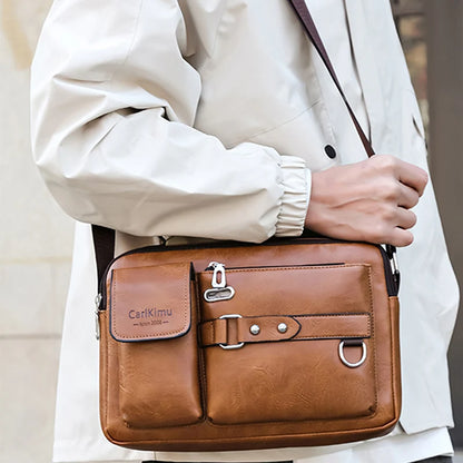 Vittoria ProCarry™ Waterproof Laptop Messenger Bag – Large Capacity Work & Travel Briefcase