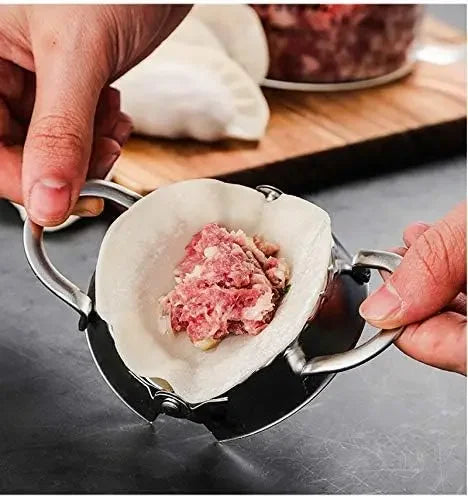 Stainless Steel Dumpling Maker – Ravioli & Pastry Press Mold for Dumplings, Pies & Wrappers