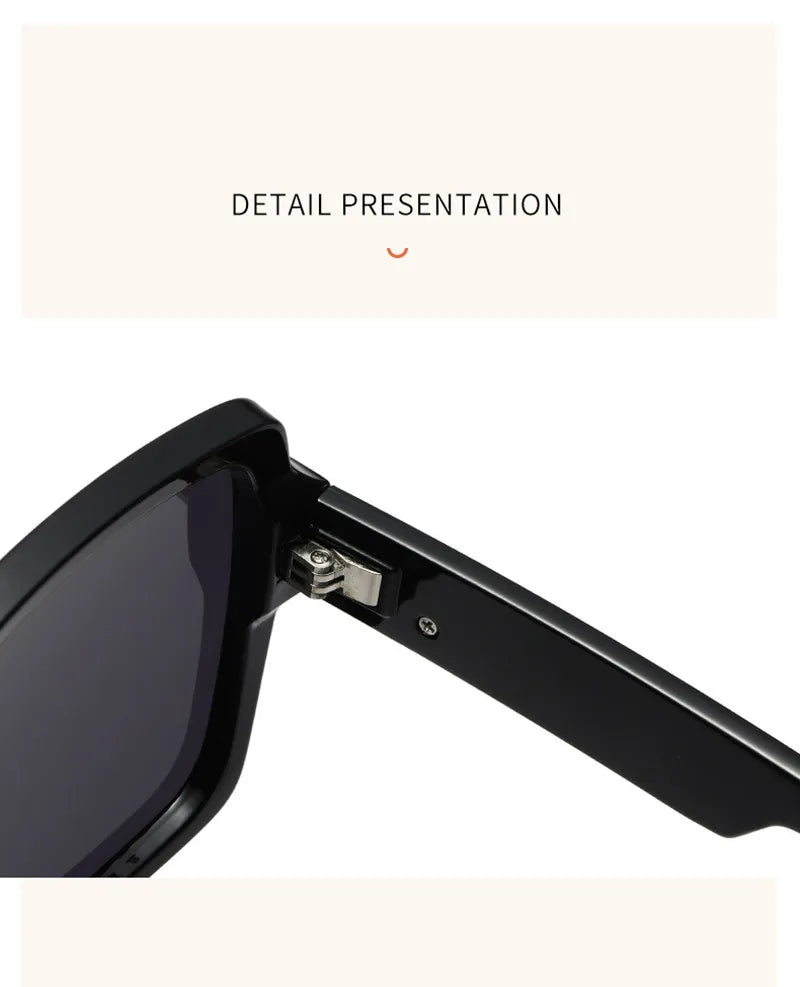 Square Frame UV400 Sunglasses – Luxury All-Match Style DS-8052-1
