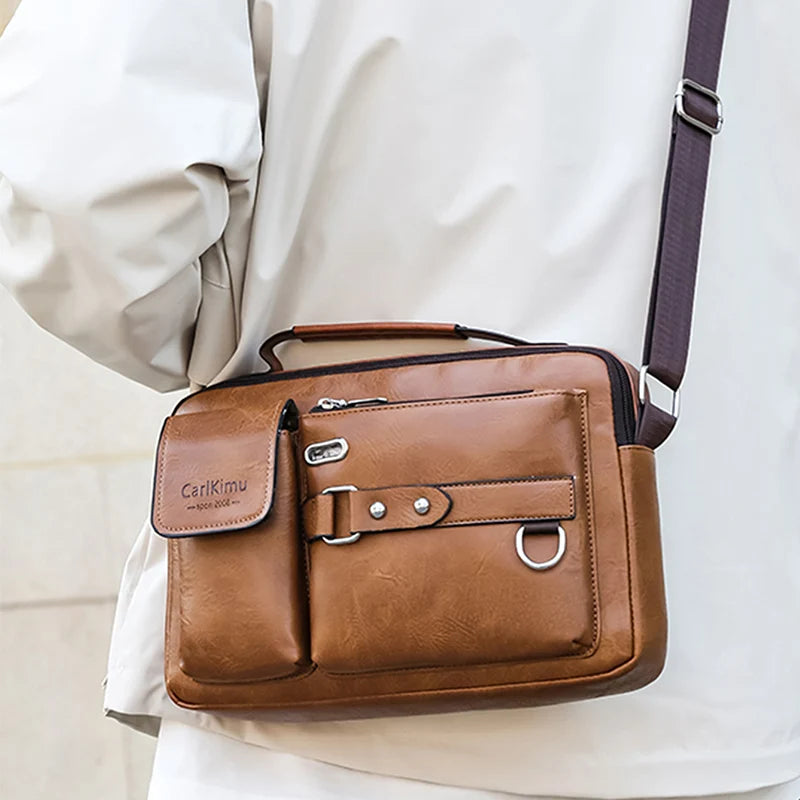 Vittoria ProCarry™ Waterproof Laptop Messenger Bag – Large Capacity Work & Travel Briefcase