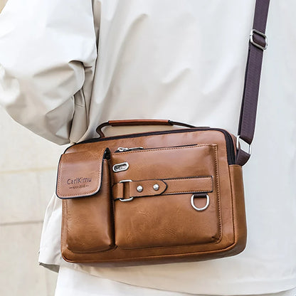 Vittoria ProCarry™ Waterproof Laptop Messenger Bag – Large Capacity Work & Travel Briefcase