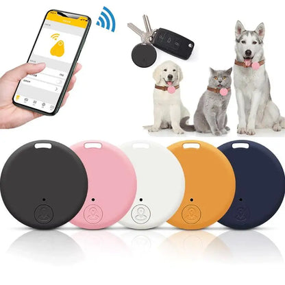 Mini Bluetooth GPS Smart Tracker – Anti-Lost Keychain & Wallet Locator with Mobile App