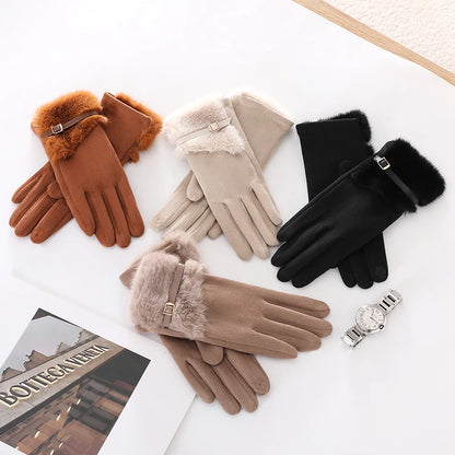 Women’s Winter Touchscreen Fleece Gloves