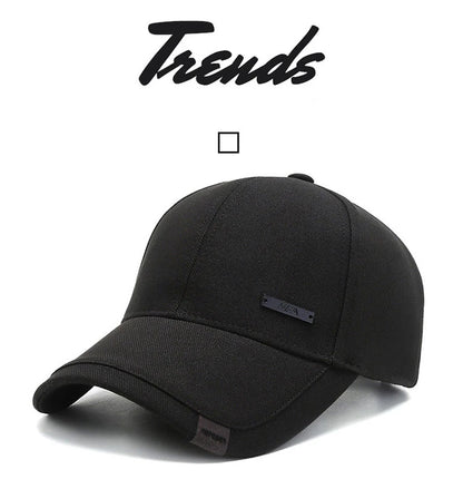 Unisex Hua Label Baseball Caps Hip Hop Cap Spring and Autumn Outdoor Adjustable Casual Hats Sunscreen Hat