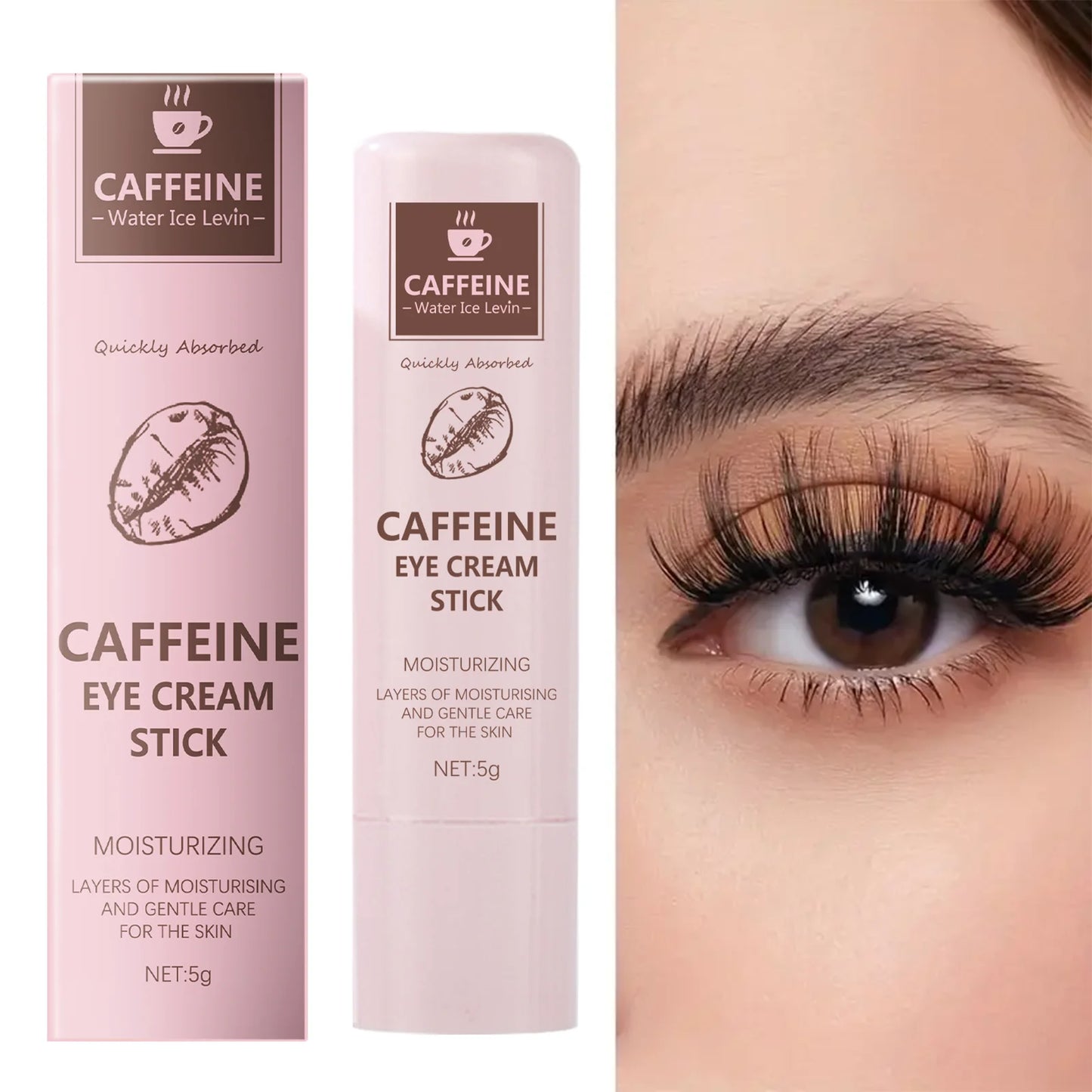 Caffeine Glow Stick – Brightening Eye Balm for Dark Circles, Puffiness & Fine Lines