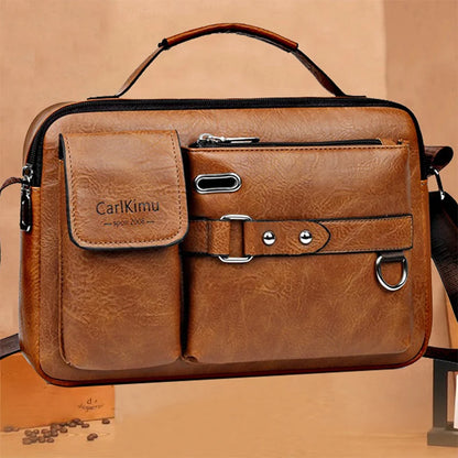 Vittoria ProCarry™ Waterproof Laptop Messenger Bag – Large Capacity Work & Travel Briefcase