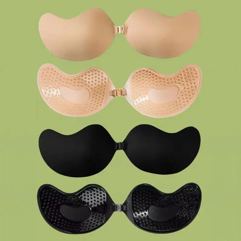 1 Piece Invisible Stick-On Lift Bra, Strapless & Seamless Push Up Anti-convex Bra, Women's Lingerie & Underwear Accessories