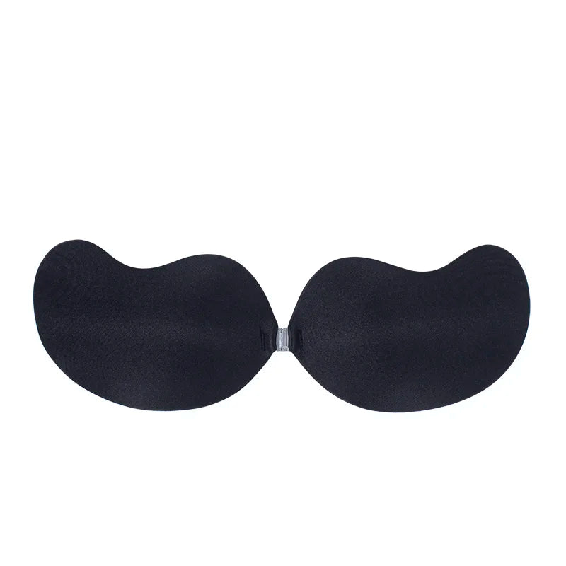Invisible Silicone Push-Up Bra — Strapless Adhesive Backless Support