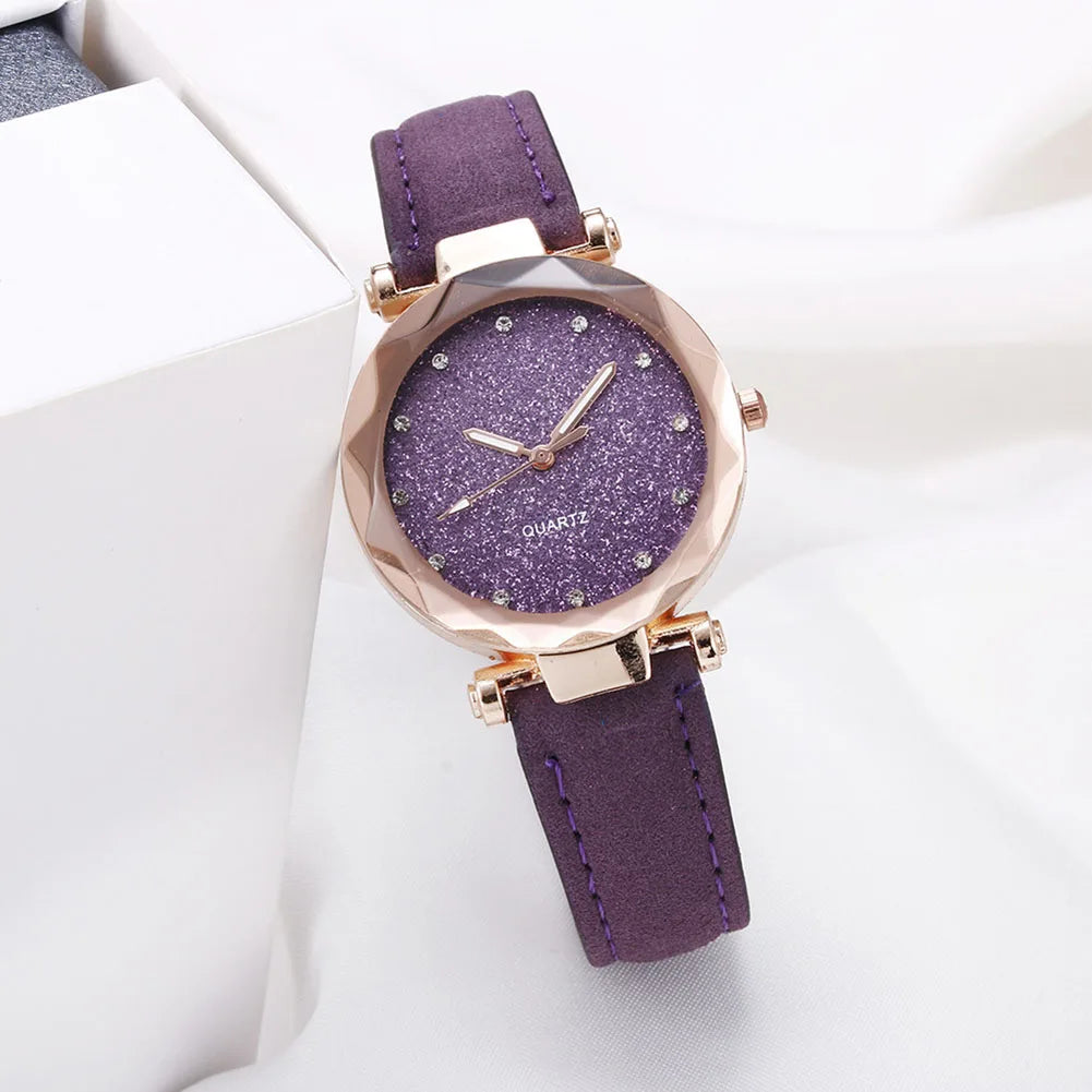 LuxeTime Men’s Business Quartz Watch – Roman Numeral Leather Calendar Wristwatch