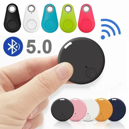 Mini Bluetooth GPS Smart Tracker – Anti-Lost Keychain & Wallet Locator with Mobile App
