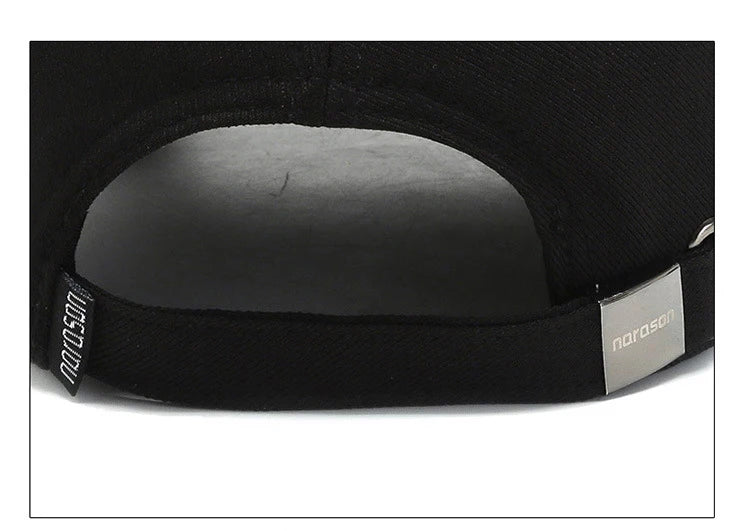 Unisex Hua Label Baseball Caps Hip Hop Cap Spring and Autumn Outdoor Adjustable Casual Hats Sunscreen Hat