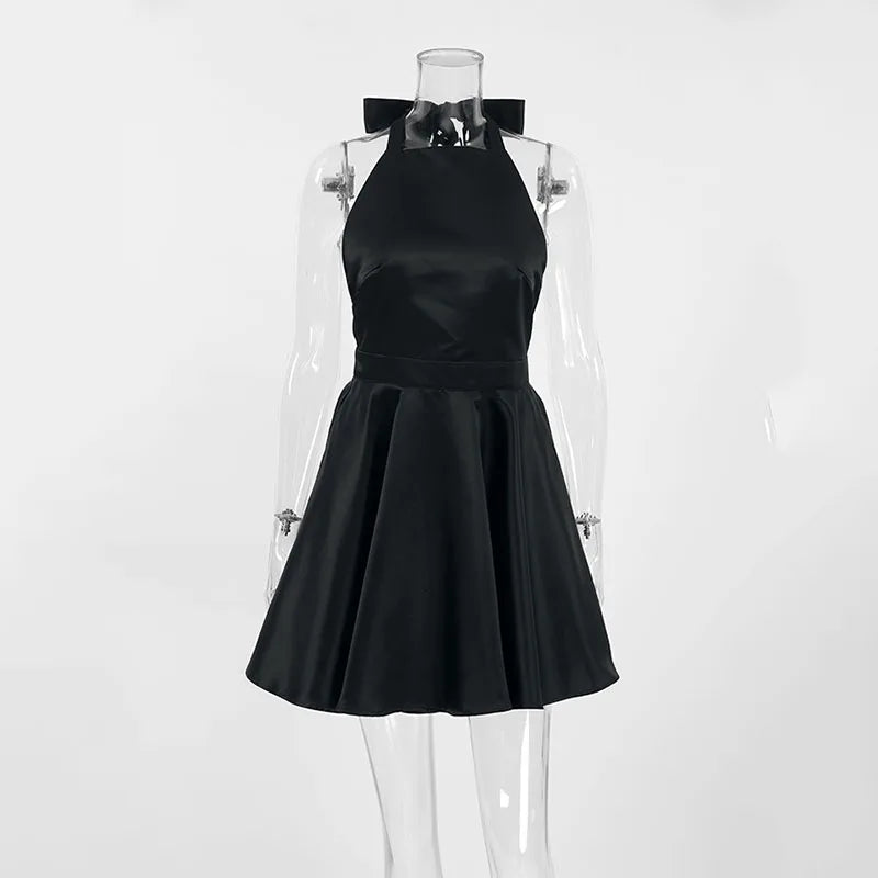 Hailey Tie Back Mini Dress
