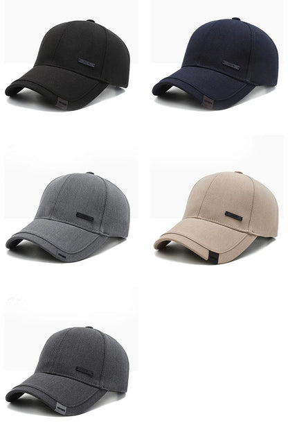 Unisex Hua Label Baseball Caps Hip Hop Cap Spring and Autumn Outdoor Adjustable Casual Hats Sunscreen Hat