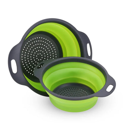 FoldiWash™ Silicone Collapsible Produce Basket