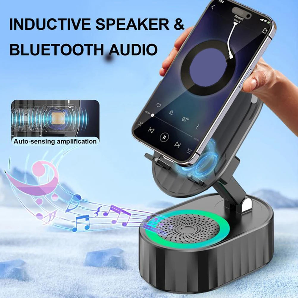 SoundDock Pro™ 5-in-1 Bluetooth Speaker with Phone Stand, Power Bank & Ambient Light