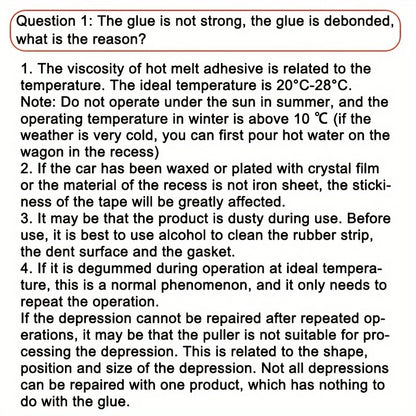 Car Dent Repair Tool Auto Body Part Mechanical Sheet Metal Paintless Dent Removal Puller Kit Hand Tools Kit Set