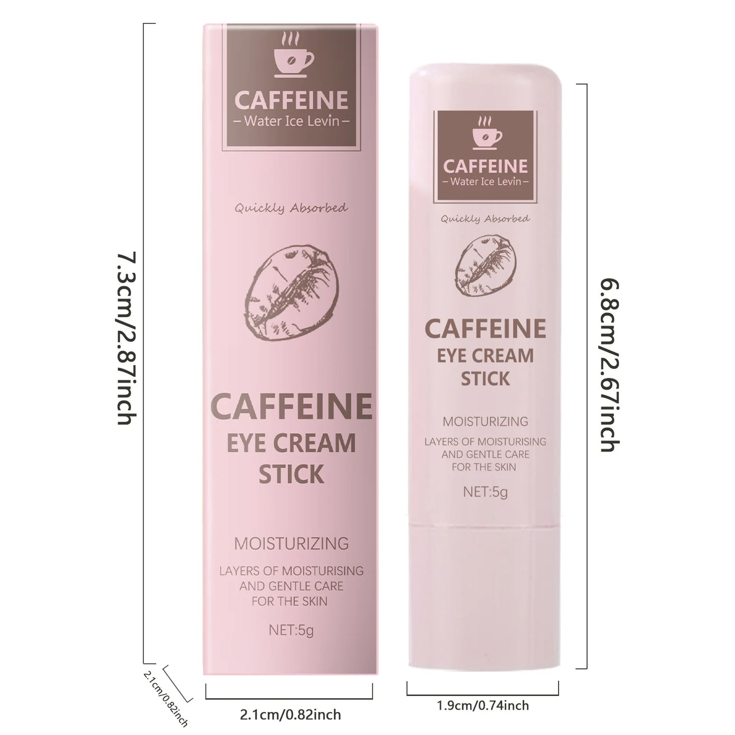 Caffeine Glow Stick – Brightening Eye Balm for Dark Circles, Puffiness & Fine Lines