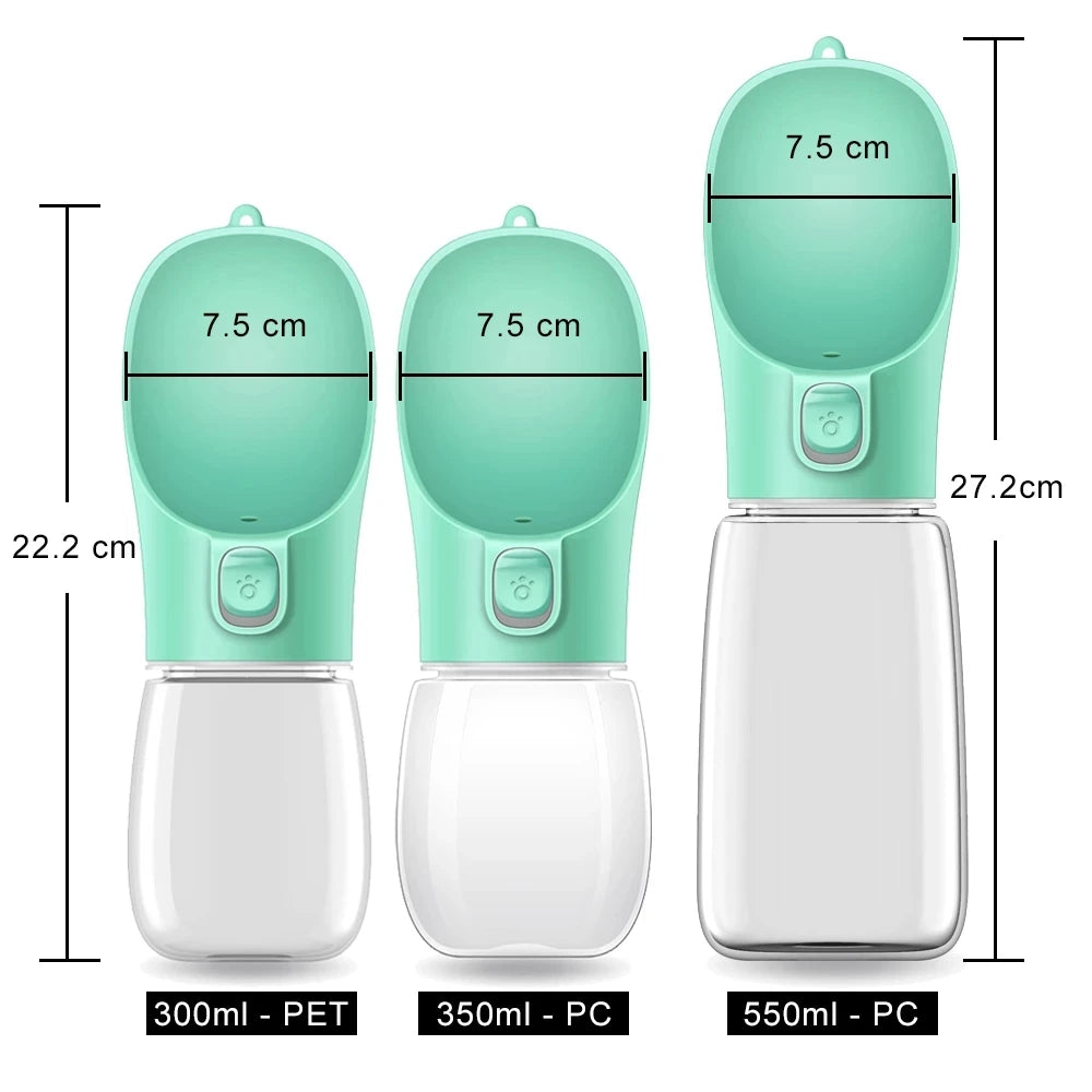 Buddy Portable Dog Water Bottle – Leakproof Travel Drinking Bottle for Dogs & Cats