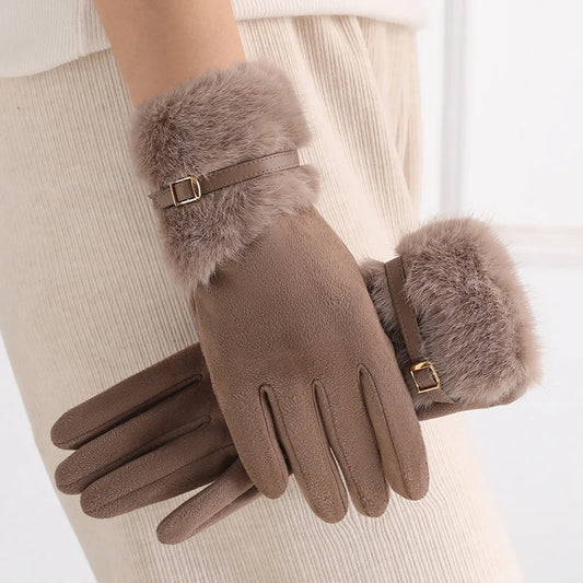 Women’s Winter Touchscreen Fleece Gloves