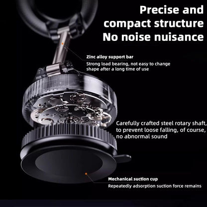 MagnaFlex™ K007 Magnetic Phone Holder — 3-Axis Rotating Mount with Adjustable Angle