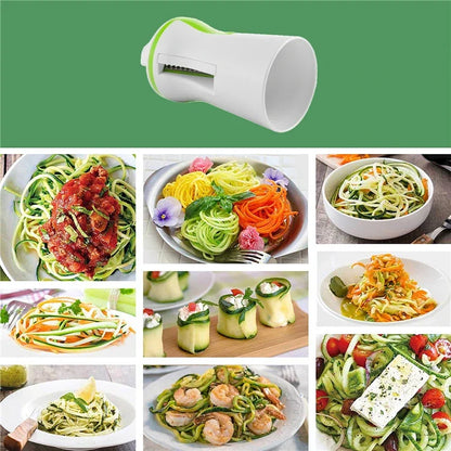 Heavy Duty Vegetable Spiralizer – Zucchini Noodle & Spaghetti Slicer Cutter