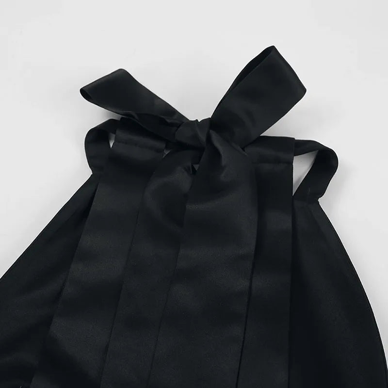 Hailey Tie Back Mini Dress