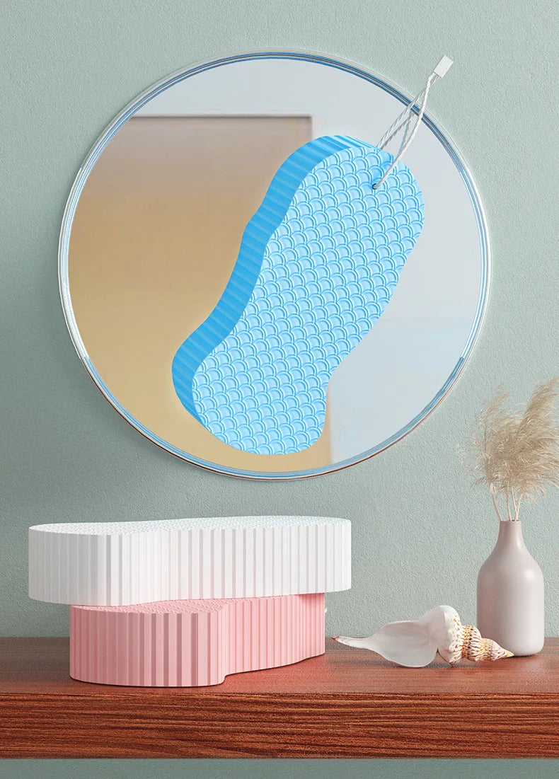 Exfoliating Bath Sponge Scrubber – Deep Cleansing Dead Skin Remover for Smooth & Healthy Skin