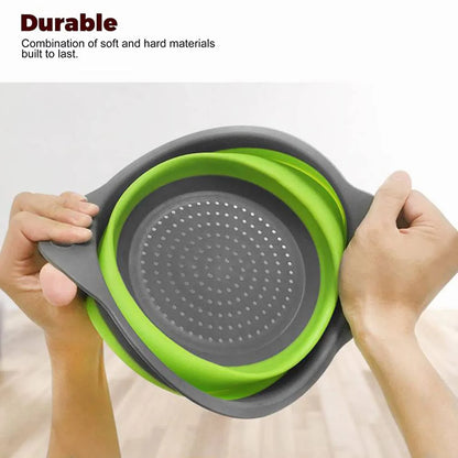 FoldiWash™ Silicone Collapsible Produce Basket