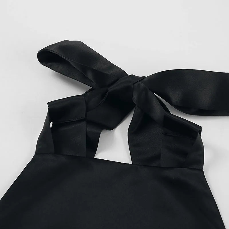 Hailey Tie Back Mini Dress